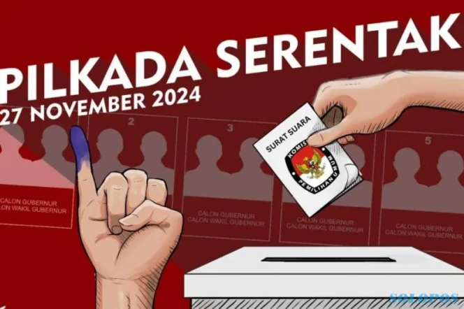 
					Ilustrasi Pilkada Serentak 2024